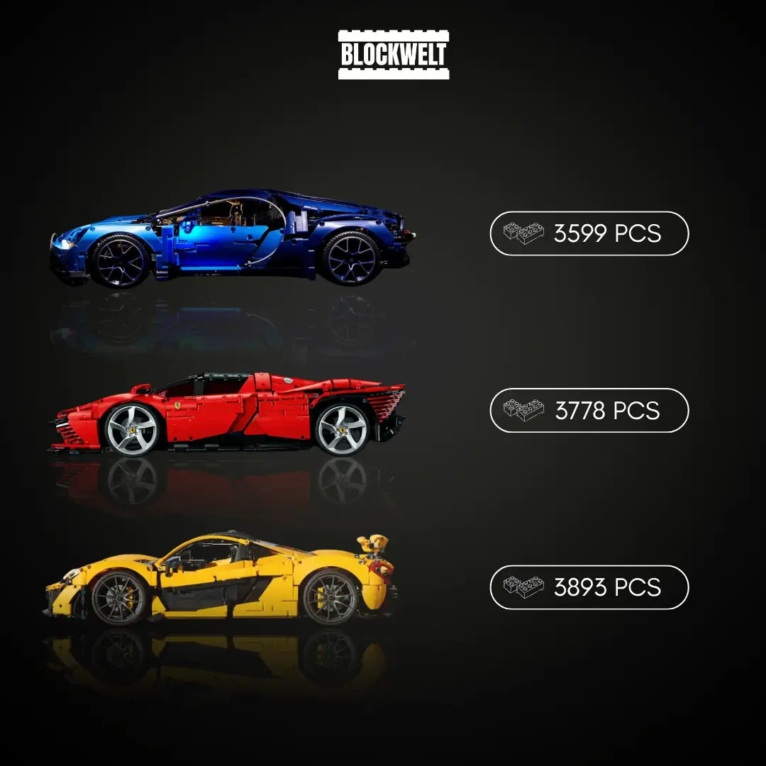 Ultimate Supercar Collection – Chiron, Daytona SP3 & MCL P1